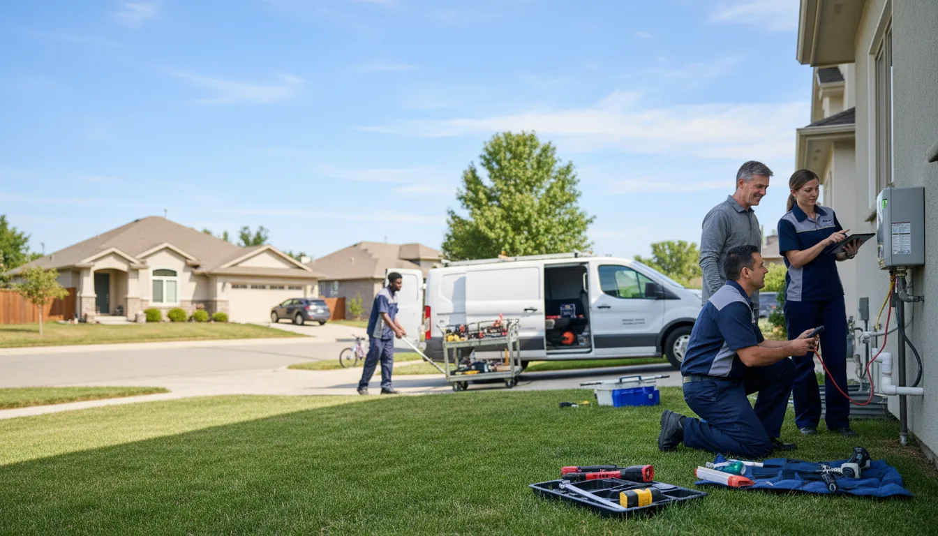 Tankless water heater service in Jonesville, IN